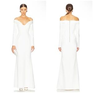 The New Arrivals by Ilkyaz Ozel Orreda Gown in Blanche Arty Size 36